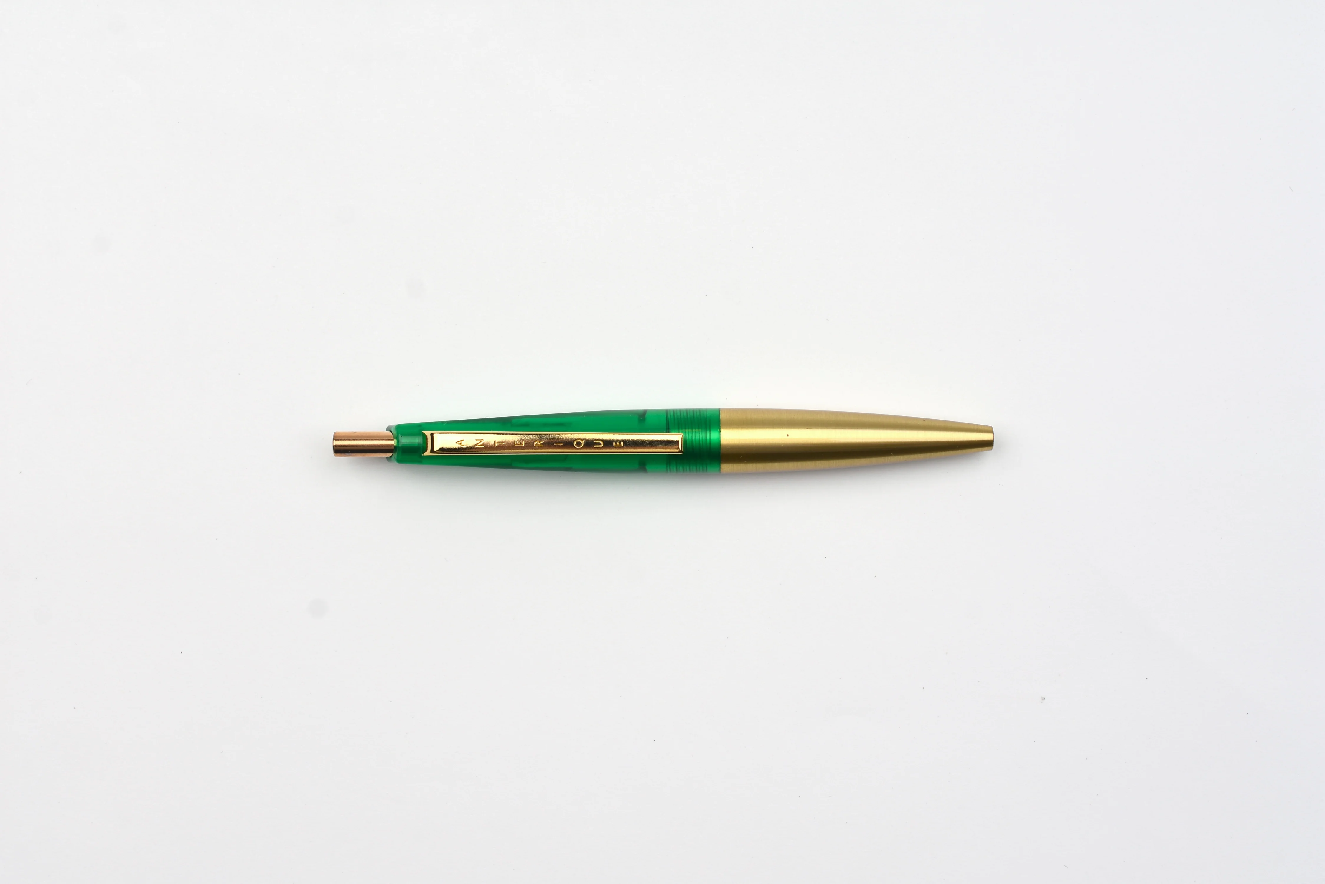 Anterique Stationers - Ultra-Low Viscosity Ballpoint Pen - Mini - 0.5mm - Brass Edition - Image 4