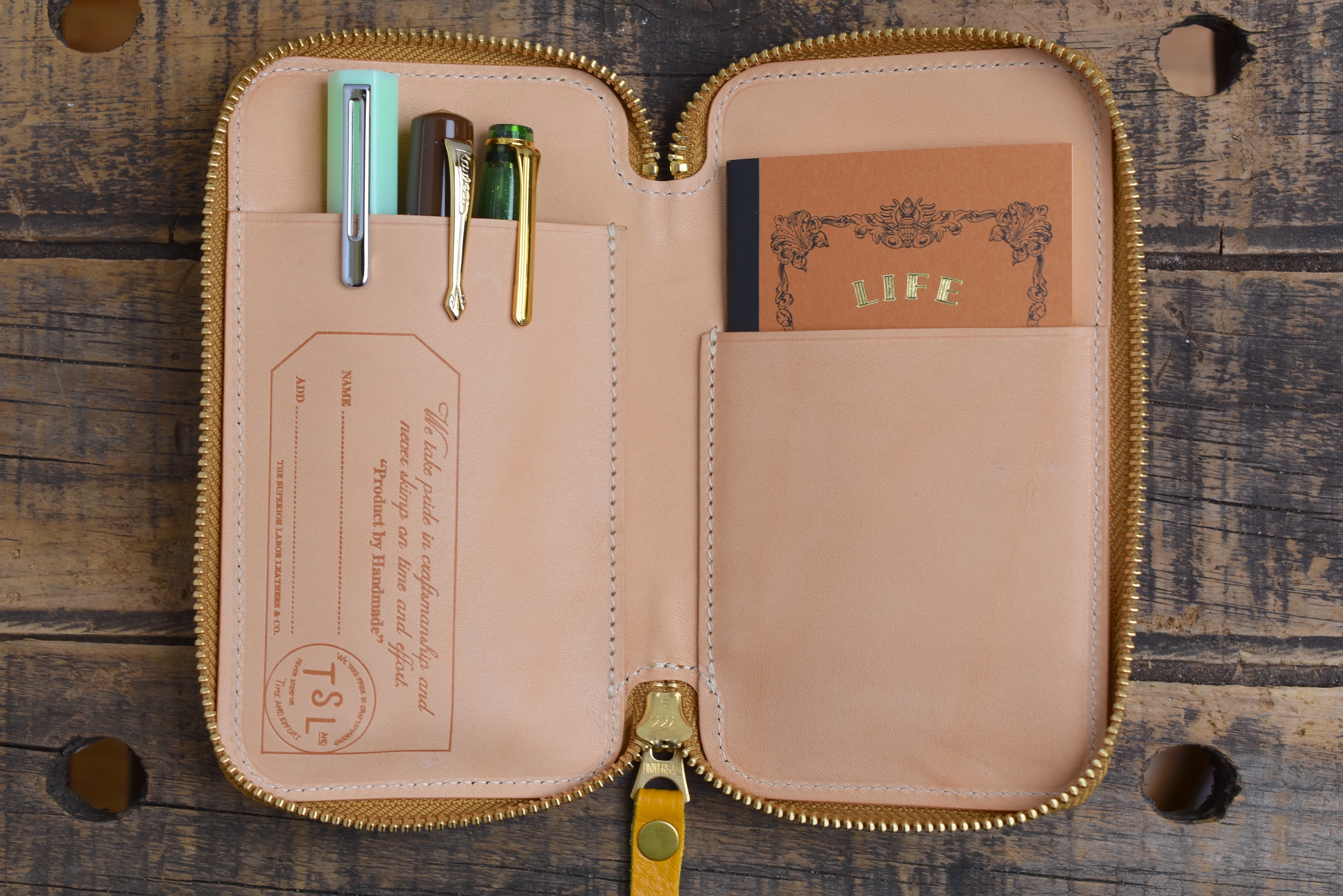 The Superior Labor Zip Pen Case - Yellow - Image 4
